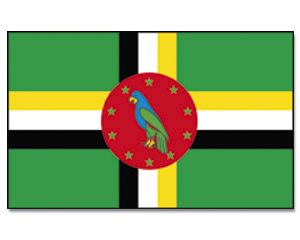 Flag Dominica 90 x 150